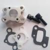 BrewJa CNC Intake Manifold Set Compatible with 23-30.5Cc Gas Engine Compatible with Zenoah Cy Hpi Baja 5B 5T 5Sc Losi 5Ive-T Rovan King Motor view 3
