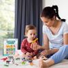 JOYIN 69Pcs Small Animal Figures, Assorted Mini Plastic Animal Toy (Ocean, Zoo, Farm, Dinosaur, Insect) and 25-Piece Pull Back Cars and Trucks Toy Vehicles Set for Toddlers view 4