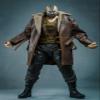 1/10 Scale Male Clothes,Male Fur Collar Long Coat Windbreaker for 7inch Soldier Action Figure Body (Half Fur Collar Coat) view 2