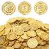 AiFanS Gold Coins - Plastic Pirate Coins, 320 Pcs - Perfect for Pirate Themed Parties and Games (3 Patterns) view 1