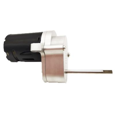 BrewJa Metal Transmission Gearbox with 370 Motor Compatible with WPL D12 D42 1/10 RC Car Upgrades Parts Accessories (Color : Silver)