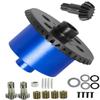 Differential & 13T Main Gear Upgrades Part for Arrma 1/10 Granite 3S BLX Senton 3S BLX Big Rock 3S BLX,ARRCat Steel #45 Differential & 13T Main Gear Set,Navy Blue view 1