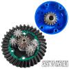 Differential & 13T Main Gear Upgrades Part for Arrma 1/10 Granite 3S BLX Senton 3S BLX Big Rock 3S BLX,ARRCat Steel #45 Differential & 13T Main Gear Set,Navy Blue view 3