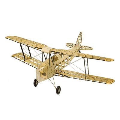 Dancing Wings Hobby RC Balsawood Airplane 1.0M Mini Tiger Moth for Adults (S1904B-R10)