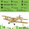 Dancing Wings Hobby RC Balsawood Airplane 1.0M Mini Tiger Moth for Adults (S1904B-R10) view 3