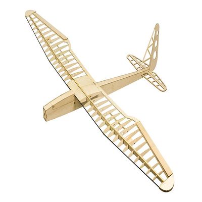 Dancing Wings Hobby Balsa Wood Radio Remote Controlled Electric F16 Glider Sunbird Aeroplane (F1604C-R10)