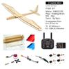 Dancing Wings Hobby Balsa Wood Radio Remote Controlled Electric F16 Glider Sunbird Aeroplane (F1604C-R10) view 2