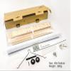 Dancing Wings Hobby Balsa Wood Aircraft 1150mm Vintage Cute Girl Need to Build for Adults (Z0104B-R10) view 4