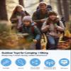 Inspireyes Walkie Talkies for Kids Rechargeable,Toys for Boys and Girls Ages 3-12, 3 Pack Long Range 2-Way Radios, Birthday Gifts,Christmas Stockings, Outdoor Play, Family Games, Hiking Camping Gear view 3