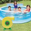 1.5HP Air Blower Jumping Bed Inflator, MuChaIOAK 1100W Bounce House Blower, Portable and Powerful Commercial Bounce House Inflatable Blower for Inflatable Water Slide/Bouncy Castle/Bounce House view 3