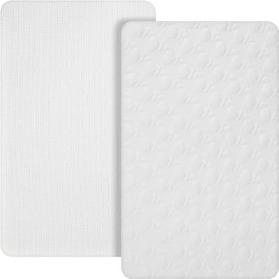 Baby Bassinet Mattress Sheet, One Side Soft and One Side Waterproof Sheet