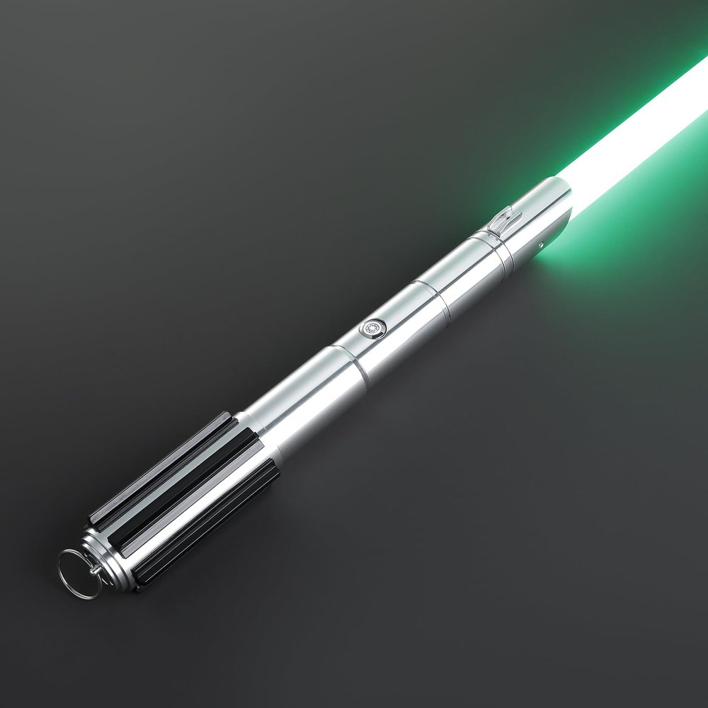 XenoSaber XRGB Light Saber, Smooth Swing Dueling Light Saber with 16 Sound Fonts, APP Sensitive Motion Control, Infinite Color Change, Rechargeable for Adults, Christmas Halloween Present