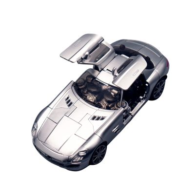 chingbor Deformation Robot Toy, Alloy Action Figure Car Model Toys for Gift Kids Boys Girls Ages 6+