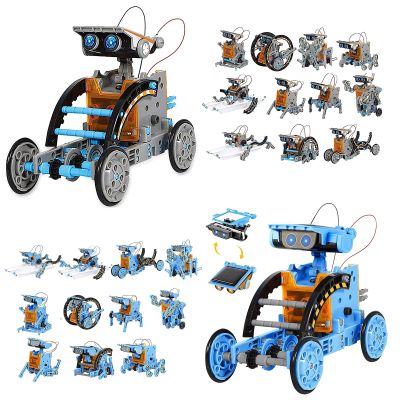 Bundle - 2 items: Sillbird STEM 12-in-1 Education Solar Robot Toys -190 Pieces DIY Building Science Experiment Kit for Kids Aged 8-10 and Older