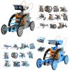 Bundle - 2 items: Sillbird STEM 12-in-1 Education Solar Robot Toys -190 Pieces DIY Building Science Experiment Kit for Kids Aged 8-10 and Older view 1