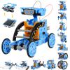 Bundle - 2 items: Sillbird STEM 12-in-1 Education Solar Robot Toys -190 Pieces DIY Building Science Experiment Kit for Kids Aged 8-10 and Older view 3