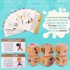 Garybank Kids Yoga Dice With 12 Yoga Cards, 20 Breathing Exercise Cards - Calm Down Corner Supplies, Solo or Group Fun Exercise Game, Workout Equipment, Christmas Gifts view 4