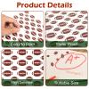 590 Pcs Football Stickers for Kids Football Party Stickers Favors Football Self-Adhesive Stickers Art Craft for Boys Girls for Water Bottles Scrapbooks Classroom Sports Party Supplies Wall Decoration view 3