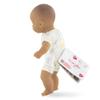 Corolle Mini Calin Bunnies Baby Doll - Small 8" Soft Body with Brown Eyes and Bunny Pattern Outfit, Vanilla-Scented, Easy to Hold - for Kids Ages 18 Months and up view 4