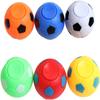 6Pcs Random Color 5.5Cm Soccer Ball Spinners Hand Spinner Soccer Balls,Stress Relief Football Rotatable Soccer Balls,Relief Vent Spinners, Adults Random Keychain view 1