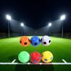 6Pcs Random Color 5.5Cm Soccer Ball Spinners Hand Spinner Soccer Balls,Stress Relief Football Rotatable Soccer Balls,Relief Vent Spinners, Adults Random Keychain view 3
