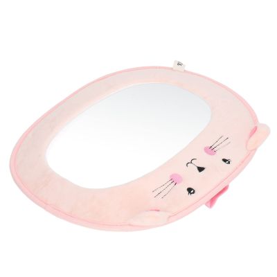 Baby Car Mirror Baby Mirror for Car Baby Car Mirror Cartoon Seat Viewing Mirror Acrylic Car Baby Backseat Rearview Mirror Car Decoration (Cat)