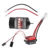 RC Brushless Motor, 550 Brushed Motor 360A Brushed Electronic Speed Controller ESC Fit for 1/10 RC Car Brushless Motor (12T) Brushed Motor and Esc view 4