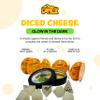 Diced Cheese Glow-in-The-Dark - Fun & Addictive Dice Game for Ages 15 & Above - Conquer The Leaning Towers of Cheesa - No Math or Scorecards Needed view 2