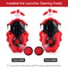 Bey Battling Blade Burst Launcher and Grip, B-184 Left Right Spin String Launcher Grip DB Layer System Compatible with All Bey Burst Series - Red view 2