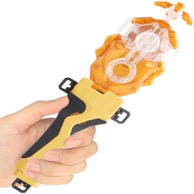 Bey Battling Blade Burst Launcher and Grip, B-184 Left Right Spin String Launcher Grip DB Layer System Compatible with All Bey Burst Series - Golden