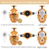 Bey Battling Blade Burst Launcher and Grip, B-184 Left Right Spin String Launcher Grip DB Layer System Compatible with All Bey Burst Series - Golden view 3