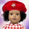 18 Inch Dolls with Soft Hair and Accessories Soft Body 18 inch Doll with Sleeping Eyes, Poseable Vinyl Arms & Legs, Dress Outfit Cute 18" Doll Set for Girls view 2