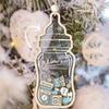 NAZENTI Personalized Baby's First Christmas Ornament 2024, Custom 4D Shake Babies 1st Christmas Ornament, Christmas Tree Hanging, New Baby Gift, Baby Boy Baby Girl First Christmas Ornament Gifts 04 view 4
