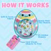 Vango BIZYBOO Easter Egg Busy Bag Scavenger Hunt - Hidden Object Search Sensory Matching Game for Kids 2 and Up (Easter Egg Basket) view 4