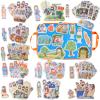 CHEFAN 12 Pack Felt Board Bible Stories PiecesFlannel Board Stories for Preschool Activities Included a Felt Bag view 1