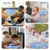 CHEFAN 12 Pack Felt Board Bible Stories PiecesFlannel Board Stories for Preschool Activities Included a Felt Bag view 4