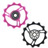 INLIMA Pulley Ceramic Pulley Rear Pulley Road Bike Speed Gearbox Metal Pulley Suitable for Gearbox (Color : HA-C-Black 13T) view 2