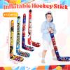 Deekin Set of 4 32 Inch Inflatable Hockey Sticks Party Favors Birthday Decorations, 4 Trendy Style, Funny Blow Up Hockey Stick Sports Birthday Party Supplies view 2
