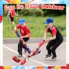 Deekin Set of 4 32 Inch Inflatable Hockey Sticks Party Favors Birthday Decorations, 4 Trendy Style, Funny Blow Up Hockey Stick Sports Birthday Party Supplies view 4