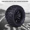 1/10 Scale RC Car Tires, Durable 125mm Y Type Replacement Wheel for Remote Control Vehicles, Off-Road Racing Hobbyists, Repair and Maintenance view 2