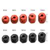 for 1:10 RC Crawler Car Truck Parts 8/9/10/11/12mm Thickness Universal 12mm Aluminum Alloy Wheel Hub Hex Drive Adaptors Modification Accessories (Color : Black 9mm) view 3