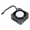 1PC Aluminum 25x25MM 32000RPM Electronic Speed Controller Strong Metal Fan Heat Dissipation (Black Silver) Rc Fan view 1