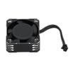 1PC Aluminum 25x25MM 32000RPM Electronic Speed Controller Strong Metal Fan Heat Dissipation (Black Silver) Rc Fan view 4