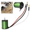 1/10 RC Brushless Motor, High Speed 4600KV Performance, 1406 Brushless Motor Replacement Part for RC Enthusiasts, Truck Hobbyists, and Racing Applications view 4
