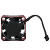 1PC Aluminum 25x25MM 32000RPM Electronic Speed Controller Strong Metal Fan Heat Dissipation (Black Red) 25X25 view 3
