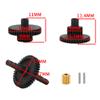 RZXYLRC Metal Steel 16.6:1 Reduction Ratio Transmission Gear Set Gearbox Gears with 11 Tooth Motor Pinion for TRX4M 1/18 Upgrade Parts view 3