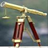 Antique Maritime Brass Telescope with Adjustable Tripod Stand Decorative Telescope for Home & Office view 2