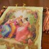1:12 Victorian Beauties in Rose Garden Miniature Dollhouse Aubusson Tapestry view 4