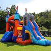 16x12FT Commercial Grade Bounce House Castle Inflatable, (Heavy Duty PVC), (1100w Blower)- 2 Slide, Ball Pit, Basketball Hoop, Obstacle-Bouncy House for Big Kid 5-12, Outdoor Party Toy Pool Backyard view 1