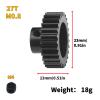 32P 27T Pinion Gear Motor Gear Fit for Traxxas UDR Rear Straight Axle Short Card Motor Teeth M0.8 5MM Fit for Traxxas 1/7 Unlimited Desert Racer UDR #5647 Upgrades Parts view 2